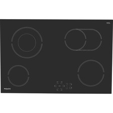 Hotpoint 4 Zone Ceramic Electric Hob Built-in 6800W 77cm TouchControl HR 724 B H