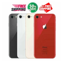 Apple iPhone 8 64GB/256GB - Red, Gold, Silver - Unlocked - Free Shipping