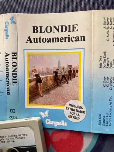 BLONDIE MEGA RARE ORIG C/TAPE “AUTOAMERICAN” CHRYSALIS 1980 UNTESTED UKPOSTONLY - Picture 5 of 12