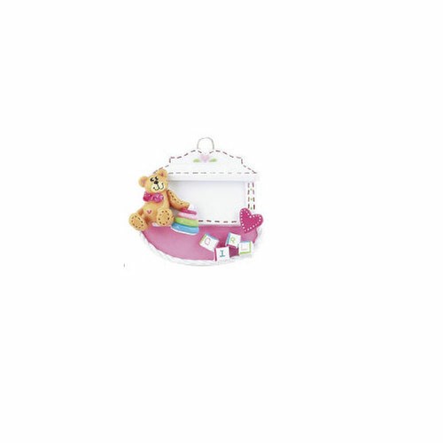 Toy Box Pink Personalized Christmas Tree Ornament - 第 1/1 張圖片