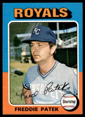 1975 O-Pee-Chee Freddie Patek Kansas City Royals #48 R86