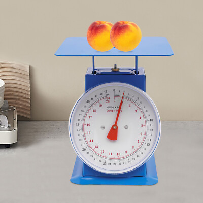 Industrial&Heavy Duty Portion-Control Mechanical Dial Scale Tabletop Blue kg/lbs