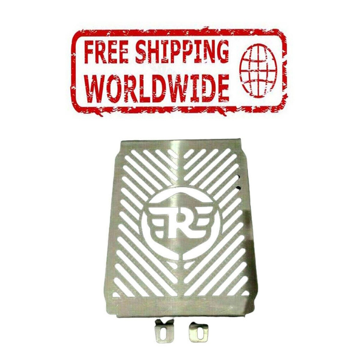 Twin Radiator Cover Grill Stainless Steel fits for Royal Enfield  Interceptor 650