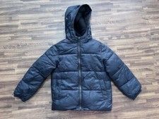 Old Navy Boys Black Jacket Full Zip Hooded Size XS 5