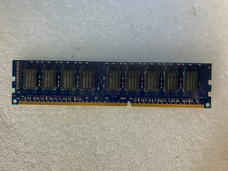 ~(6 x 2GB) NANYA NT2GC72B8PA0NF-CG 2GB PC3-10600E DDR3-1333 ECC CL9 Server SDRAM - Image 2 of 3