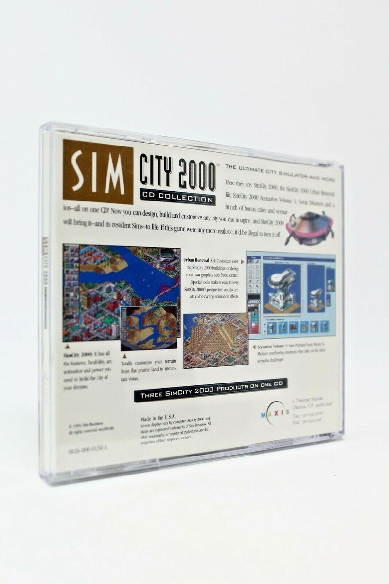 SimCity 2000: CD Collection - PC - Simulation Game - W