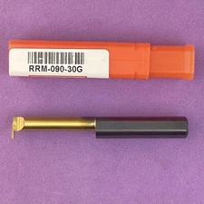 MICRO 100  RRM 090-30G Carbide Internal Retaining Ring Bar 0.9mm WOC🎯Machinist