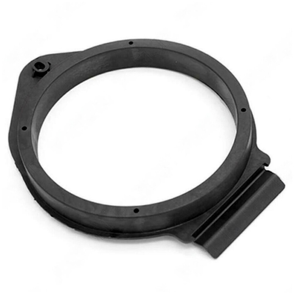 4x 6.5"Car Door Audio Speaker Mount Adapters Bracket Ring with Wiring
