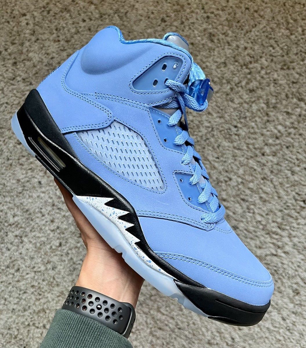 jordan retro 5 carolina blue