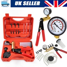 Hand Held Vacuum Pressure Pump Tester Kit Brake Fluid Bleeder Car Tools UK STOCK