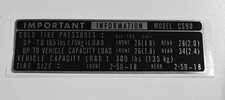 CS90 TIRE INFO CALCAL