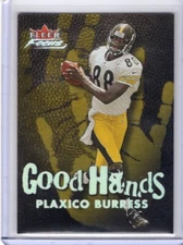 PLAXICO BURRESS 2000 Fleer Focus GOOD HANDS ROOKIE CARD #15 - STEELERS