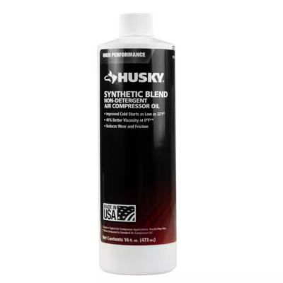 Synthetic Blend Non-Detergent Oil Air Compressor