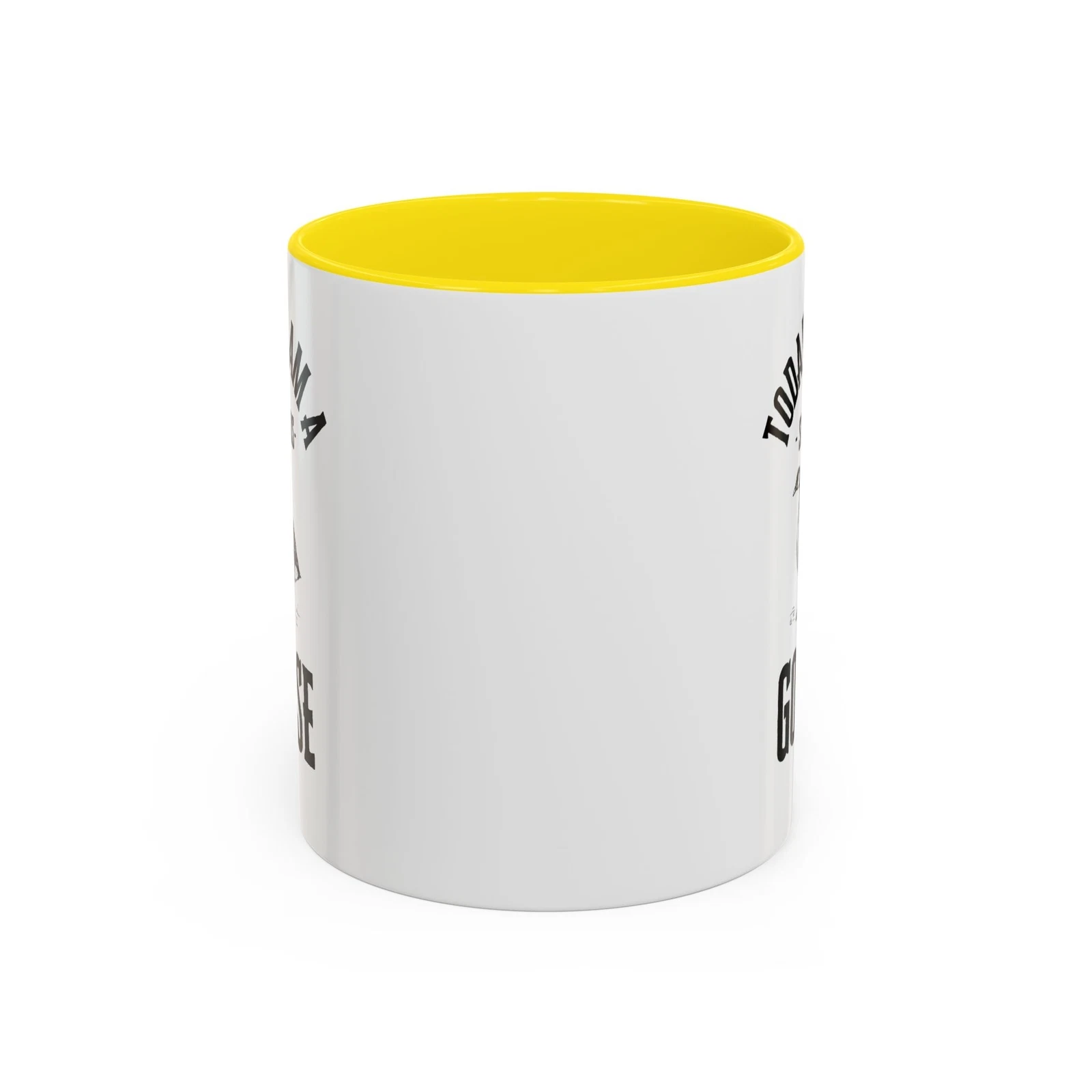 Goose Accent Mug, Funny Silly Goose Gift, Quirky Office Drinkware, Father's Day