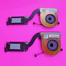  Lot of 2 Genuine Dell Latitude 7480 7490 CPU Cooling Fan  Heatsink 2T9GV