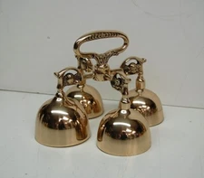USED BRONZE ALTAR / SACRISTY / COMMUNION CHURCH BELLS  (Q#341)