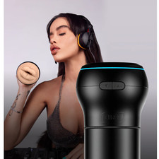Kiiroo Feel Victoria Powerblow Mouth Combo Set Suction Blowjob Stimulator Stoker