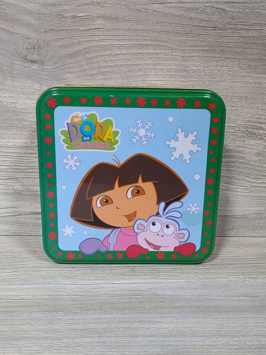 2003 Dora the Explorer 3 Ornaments Set Swiper Boots Dora Christmas