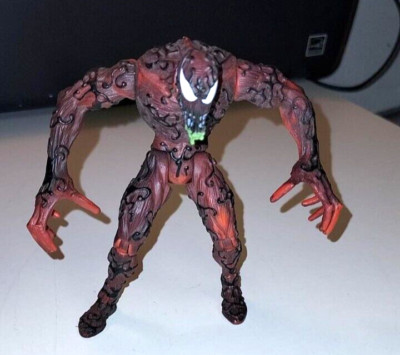 Spiderman 1997 Venom figure wind-up hook back
