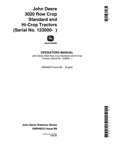 John Deere 3020 Tractor Service Repair Technical Manual TM1005 on CD - Picture 4 of 4