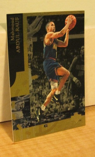 1994-95 Upper Deck Special Edition Gold Mahmoud Abdul-Rauf #SE20 Denver Nuggets - Picture 4 of 5
