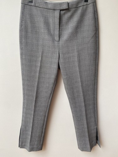 CAMILLA AND MARC Valo Straight Leg Pant Barney Check Wool-Blend Sz 14 - Picture 2 of 8