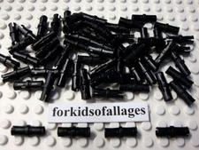 Lego Technic Mindstorms NXT RCX 100 Black Friction Pins Bionicle Pin Connectors