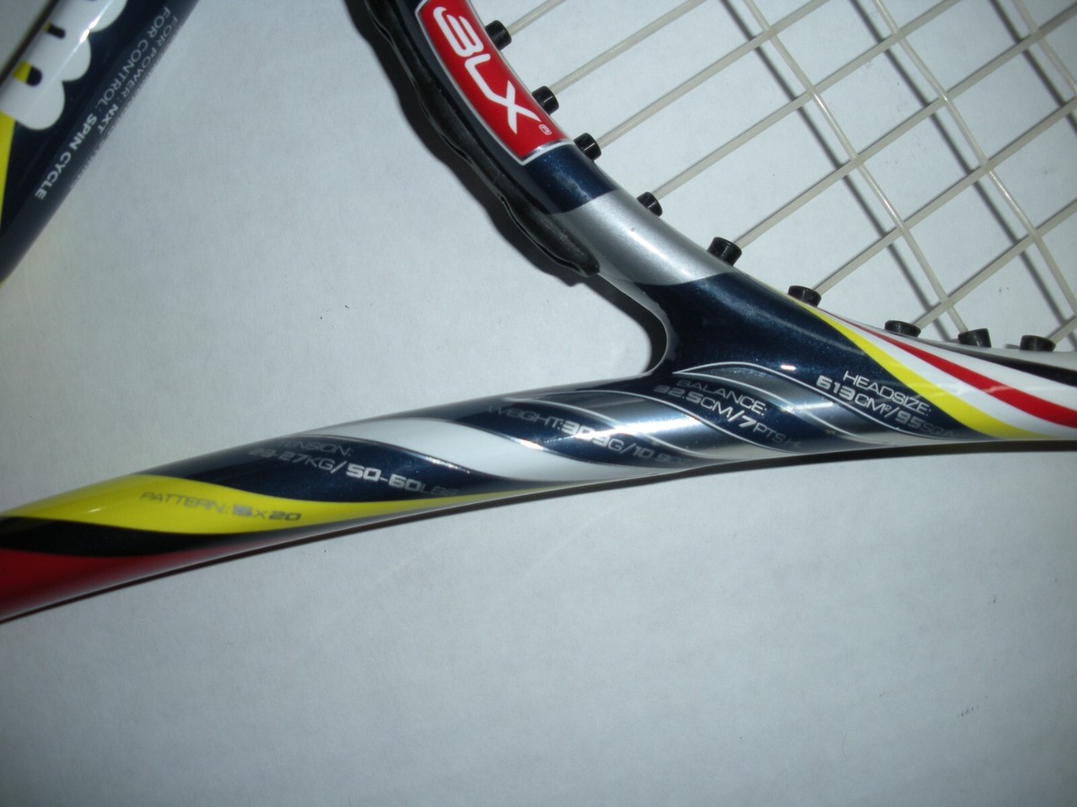 シューズ(男性用) Wilson STeam PRO 95 WILSON BLX STEAM PRO MODEL 95 16x20 10.9oz TENNIS RACQUET 4