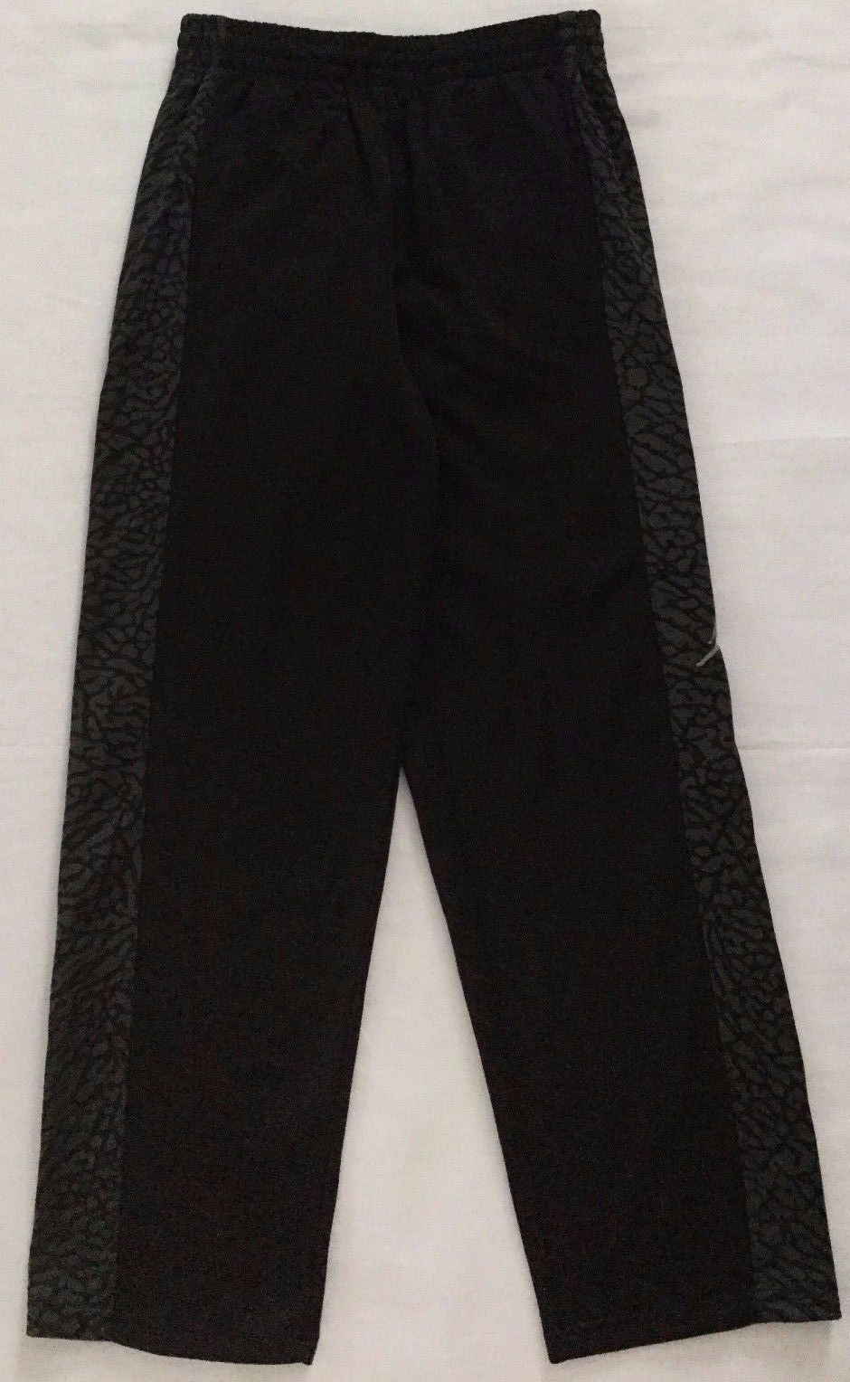 Nike Air Jordan Sweatpants Pants Boys L Large Black 951381 for 