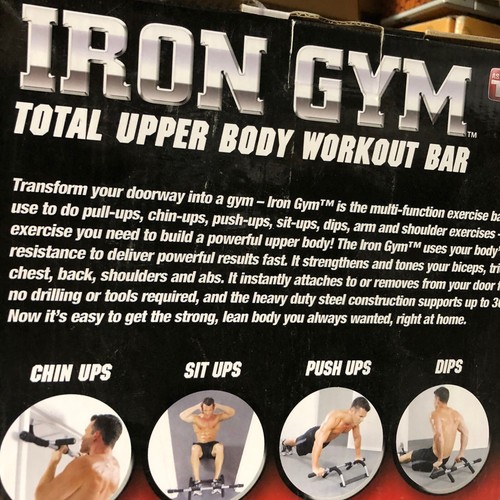 IRON gym pro fit pull up bar - Picture 6 of 6