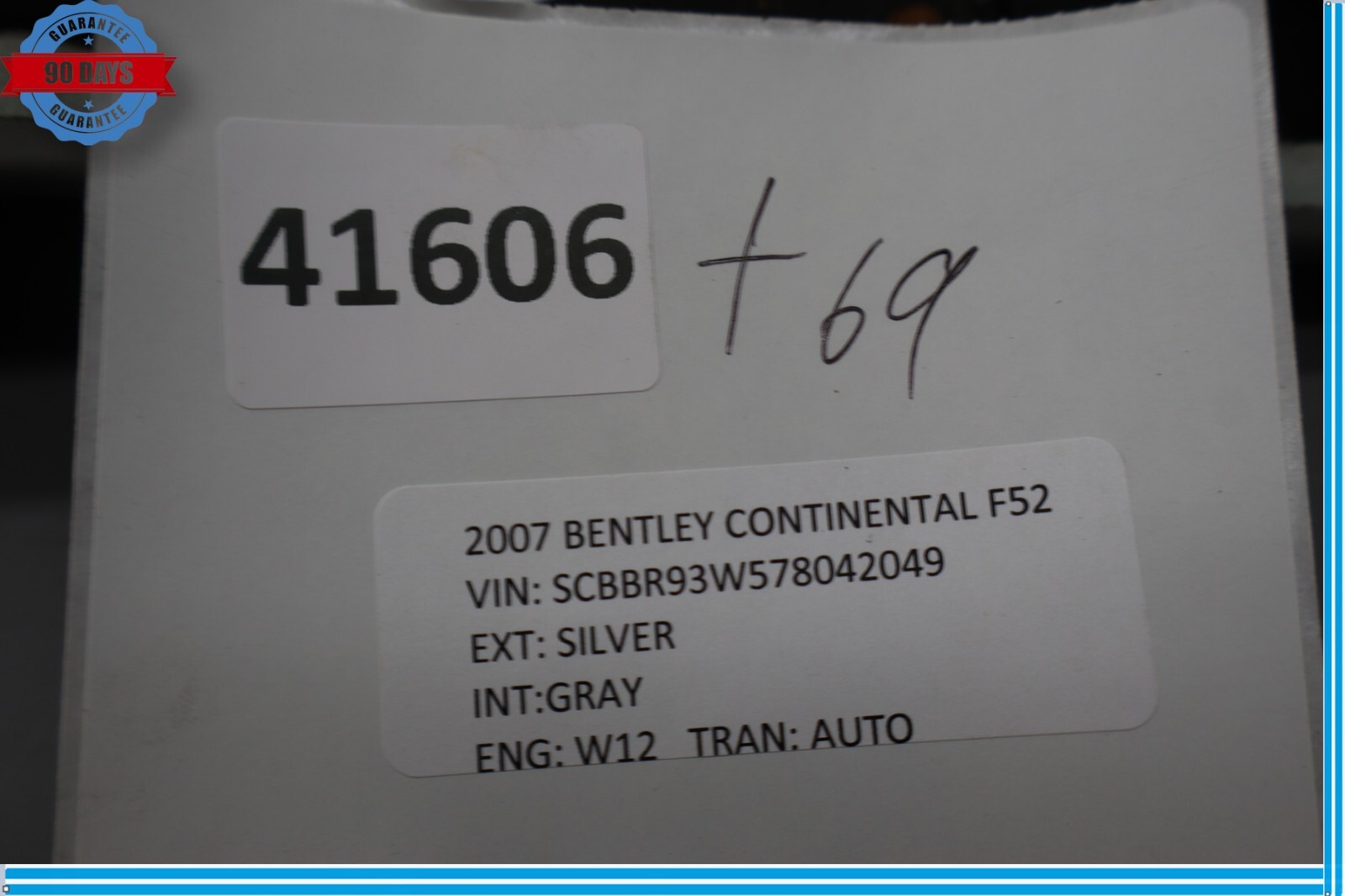 Bentley Continental Flying Spur Speed 2006-2012 Rear Trim cover
