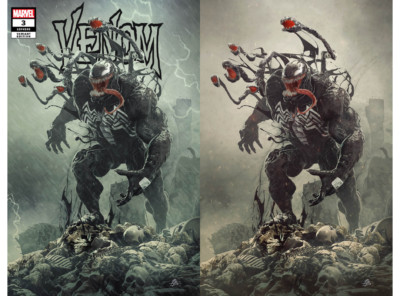 Venom 3 Marvel 2021 Bjorn Barends Trade Virgin Set Of 2 Variant