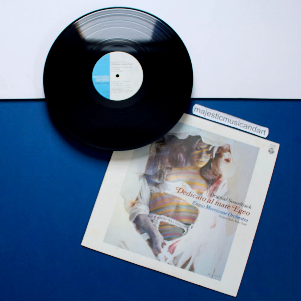 UNCENSORED ILIONA STALLER COVER 1979 ENNIO MORRICONE VINYL LP NM CHEESECAKE - Image 2 of 4