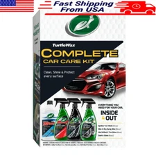 Complete Car Care 4 Piece Kit  Interior Detailer Safe Effective Sparkling Clean
