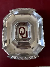 Arthur Court Designs Oklahoma University OU Boomer 14" Chip and Dip Tray