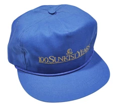 Vintage Sunkist 100 Years Golf Strap Hat
