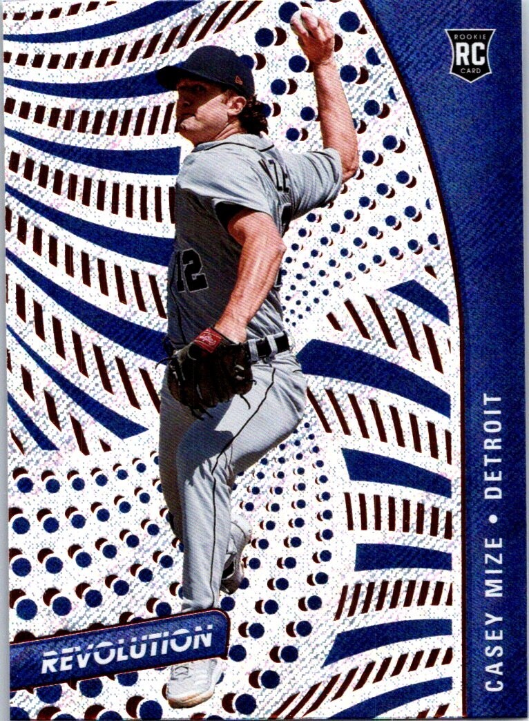 2021 Panini Chronicles - Revolution Refractor Casey Mize #68 (RC) Rookie Tigers