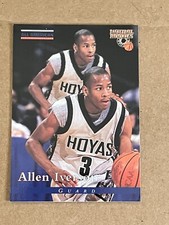 1996-97 THE SCORE BOARD BASKETBALL ROOKIES - ALLEN IVERSON SIXERS #81