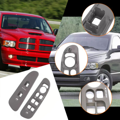 Passenger Side Door Window Switch Panel & Bezel – Fits Dodge Ram 1500 2500