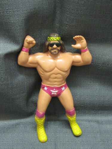 LJN WWF WWE Wrestling Figure Macho Man Randy Savag...