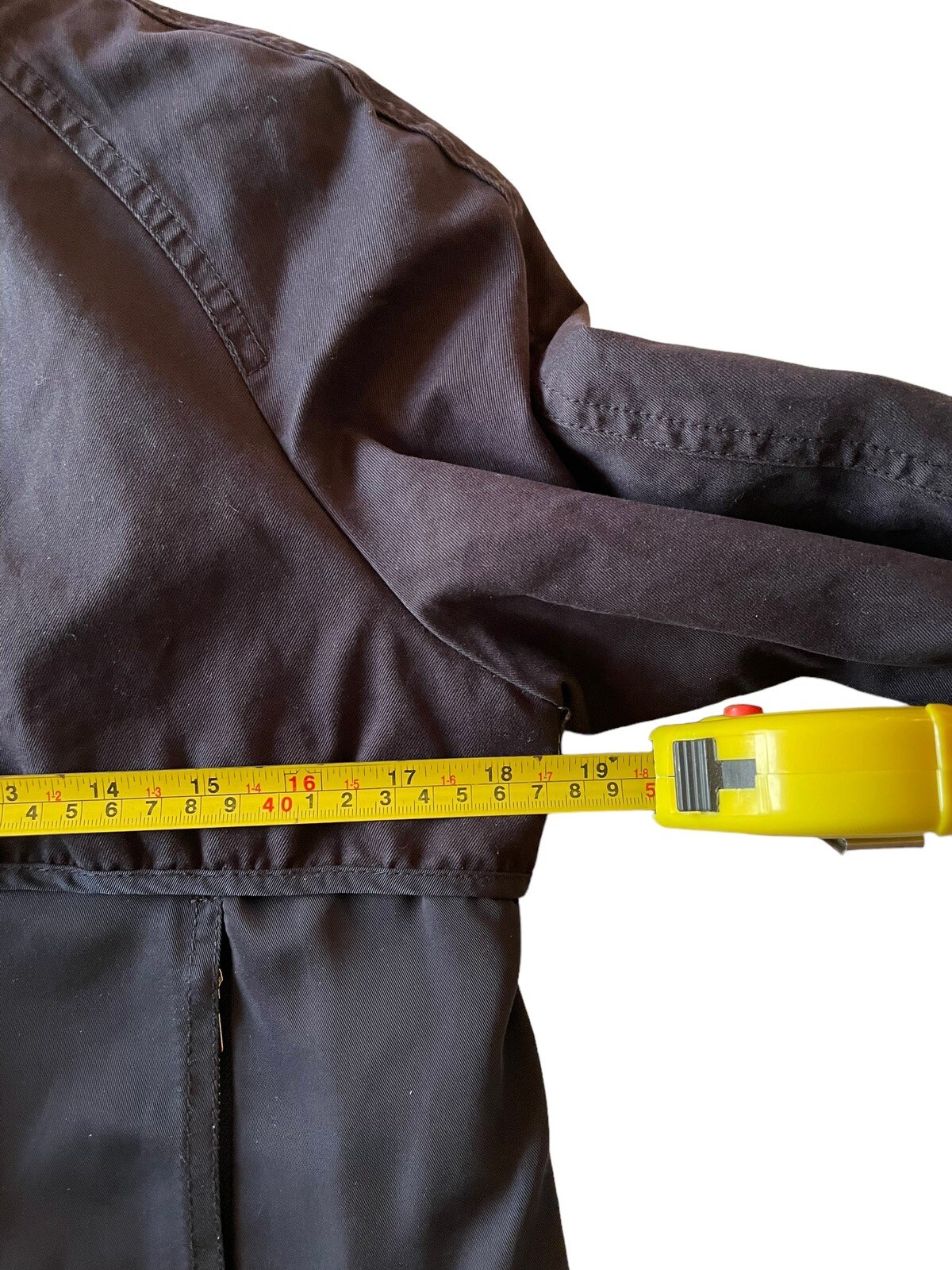 Zara Basic Jacket Full Zip Gold Hardware Blue Wom… - image 8