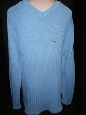 light blue lacoste sweatshirt