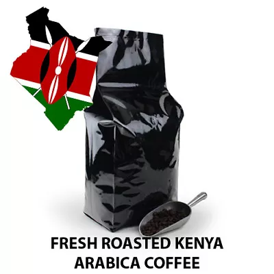 2, 5, 10 LB KENYA KENYAN FRESH ROASTED COFFEE WHOLE BEANS OR GROUND - ARABICA