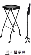 Fold Folding Tray Cart,  multi-purpose garage tool cart, 35'*14.5*13.5 inch