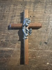 Wooden Little Girl First Communion Cross