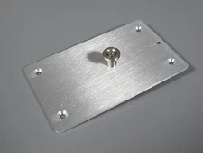 Tamiya 1/14 Semi Truck Trailer King Pin & Mounting Plate 5th Wheel Coupling