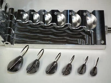 Saltwater Banana NC Jig mold 1/2-3oz 32824 CNC Aluminum Tog Sheepshead USA