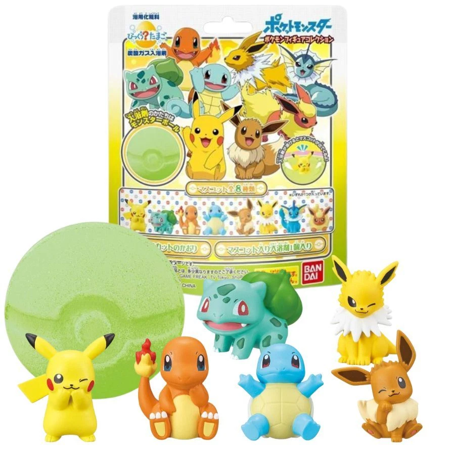 Bandai Pokemon Figure Collection Bath Ball