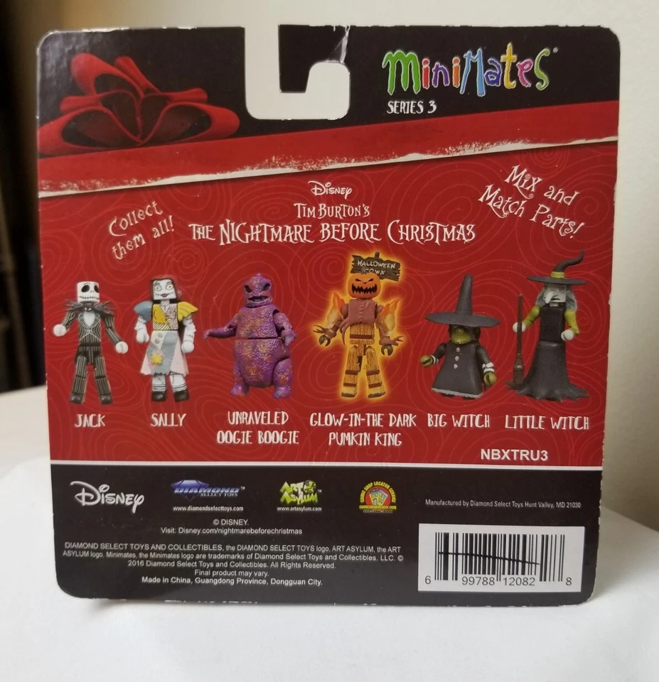 Pesadilla antes de Navidad minimates TRU Wave 3 y 4 Igor, Dr. Finkelstein & Witch Foto 3 de 4