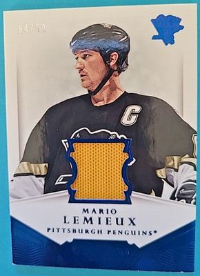2013-14 Mario Lemieux Panini Dominion D-ML Authentic Material Used Jersey /99